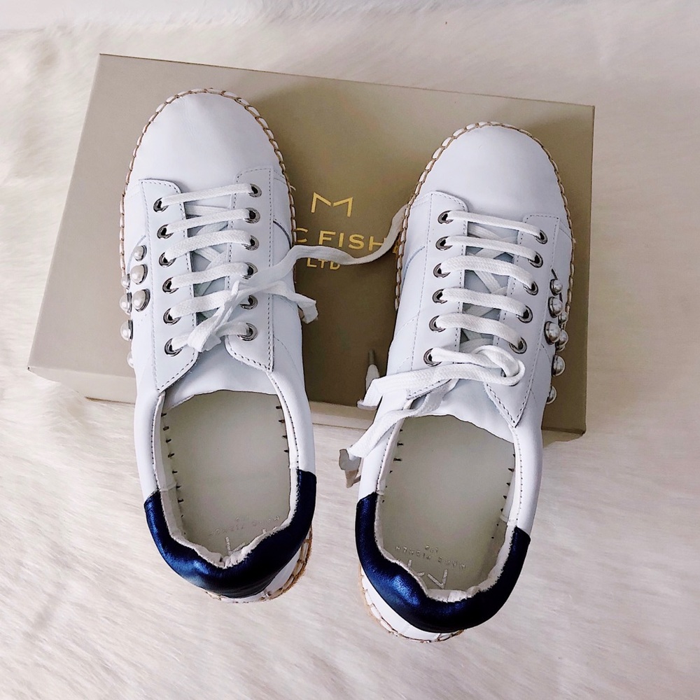 ✨New MARC FISHER Marge Espadrille Platform Sneaker - Picture 6 of 8